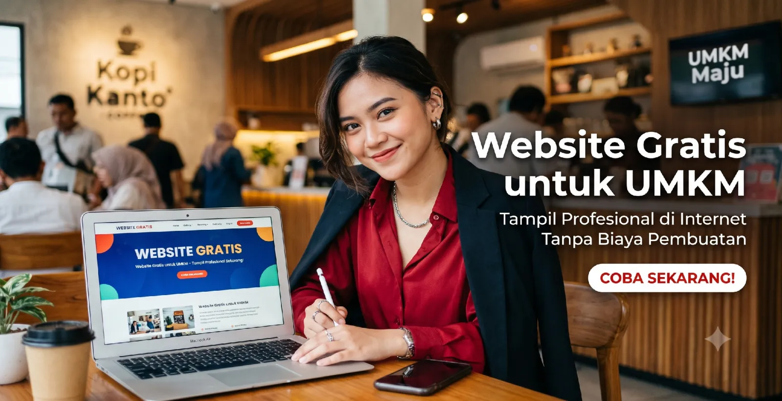 Website Gratis untuk UMKM